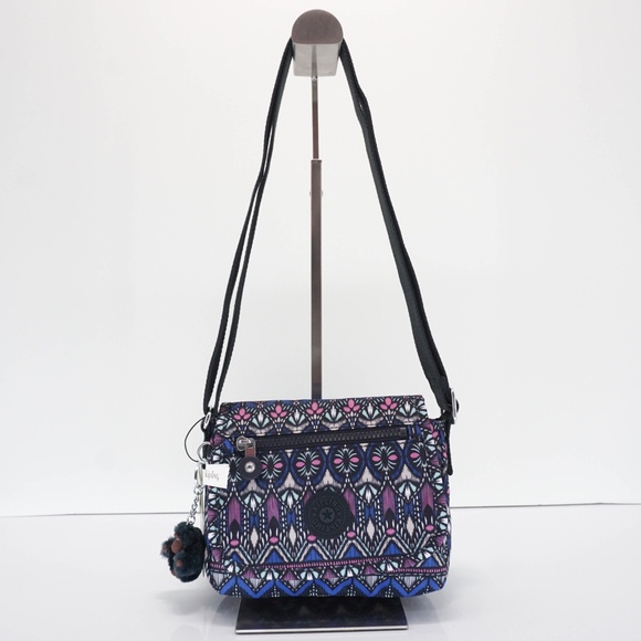 Kipling AC8282 Sabian Crossbody Mini Shoulder Bag Polyester Glorious Day NWT $54 - Picture 1 of 12